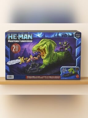 Mattel He-Man Masters of the Universe Serpent Playset — Green & Purple